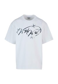 AUTHENTIC STAR LOGO - T-shirt con stampa - white