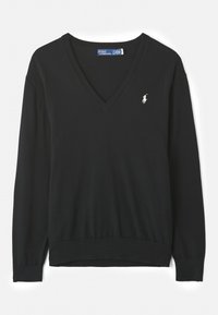 Strickpullover - black
