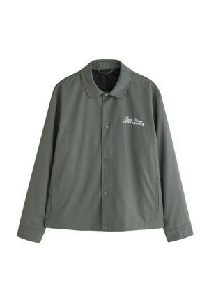 Next, EMBROIDERED FIT - SMART COACH JACKET . - Letná bunda - green