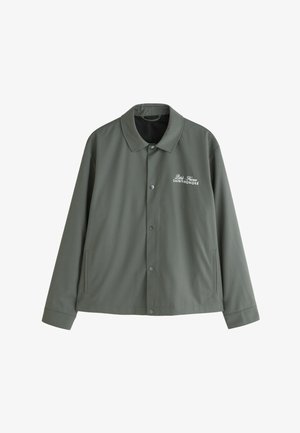 Next, EMBROIDERED FIT - SMART COACH JACKET . - Letná bunda - green