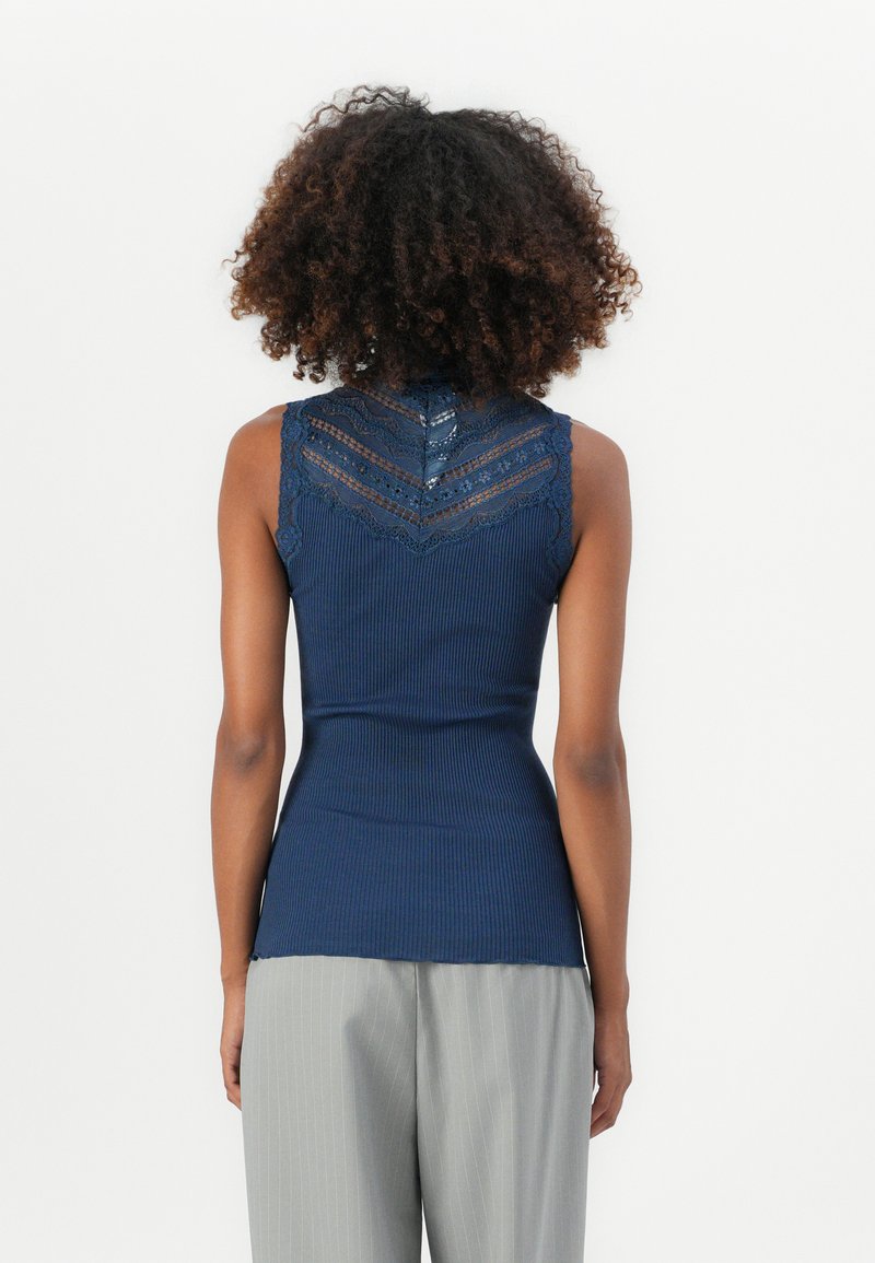 Chemisier Débardeur Femme Sans Manches Style & Co. - Bleu Moyen Taille M