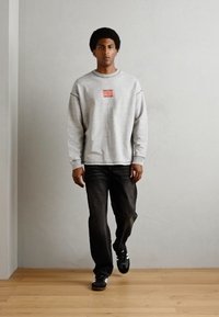 Scotch & Soda LOOSE FIT LABEL - Sweatshirt - grey melange