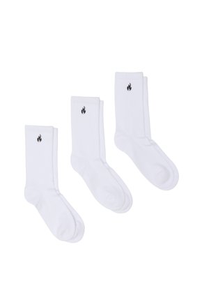 TRIPLE PACK - Calcetines - white