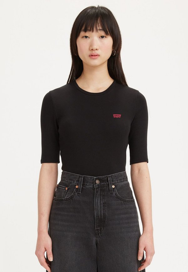 LUCA SLIM TEE - Basic T-shirt - caviar3