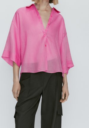 Hemdbluse - pink