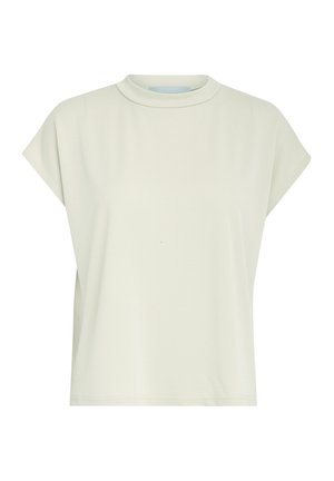 MIFRIKKA CAP SLEEVE T-SHIRT. - Paprasti marškinėliai - light birch