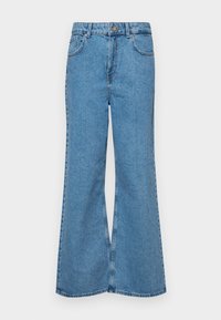 ONLMAISIE BAGGY WIDE  - Wide Leg - light blue denim