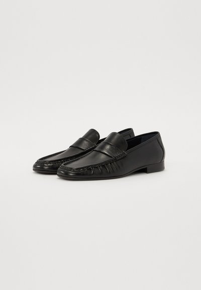 Filippa K GATHERED DETAIL - Mokasíny - black