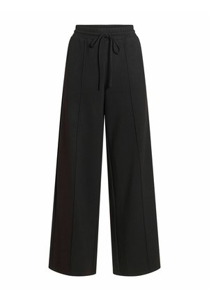 VILA, TROUSERS VITELANA HIGH WAIST - Træningsbukser - black beauty