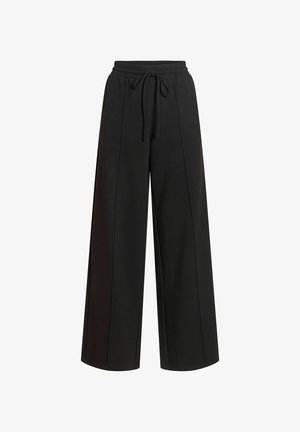 VILA, TROUSERS VITELANA HIGH WAIST - Træningsbukser - black beauty