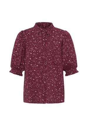 ICHI, IHVERA SH26 - Blúzka so zapínaním na gombíky - rhododendron flower print