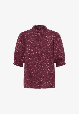 ICHI, IHVERA SH26 - Blúzka so zapínaním na gombíky - rhododendron flower print
