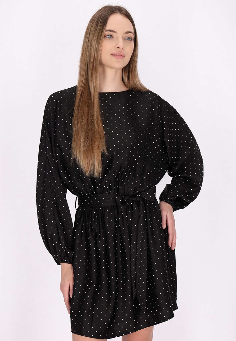 dreimaster Jurk zwart