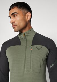 Dynafit SPEED PTC 1/2 ZIP M - Fleecetrøjer - black out/thyme