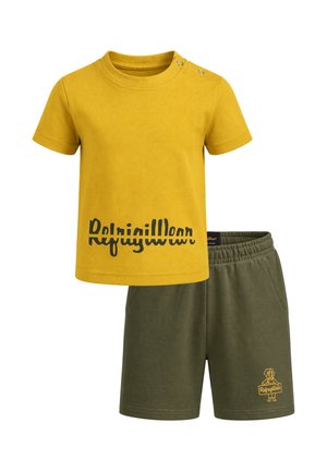 Refrigiwear COMPLETO SET - Pantaloni sportivi - mustard