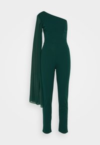 LOURA CAPE SLEEVE - Jumpsuit - forest green