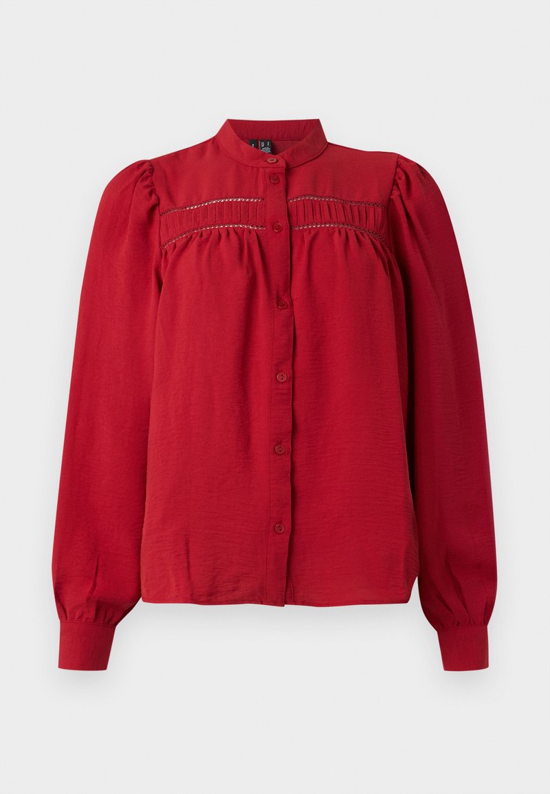 Vero Moda Overhemdblouse rood Vero Moda Overhemdblouse rood