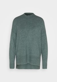 VMLEFILE BOXY NOOS - Džemperis - dark forest melange