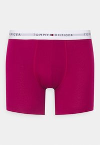 Tommy Hilfiger SIGNATURE 3 PACK - Uske bokserice - italian wine/emer/burg