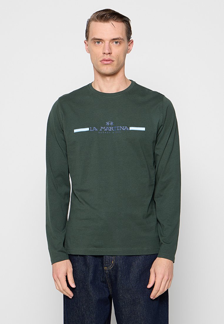 LA MARTINA Longsleeve groen LA MARTINA Longsleeve groen