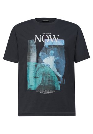 Street One MEN, T-SHIRT WITH CREW NECK AND FOTOPRINT - T-Shirt print - dark ink blue