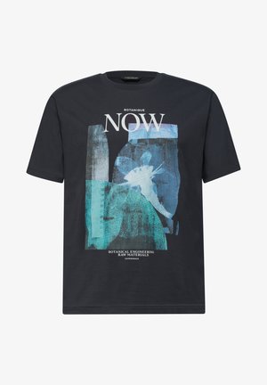 Street One MEN, T-SHIRT WITH CREW NECK AND FOTOPRINT - T-Shirt print - dark ink blue