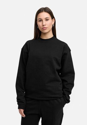 Sweatshirt - black washed