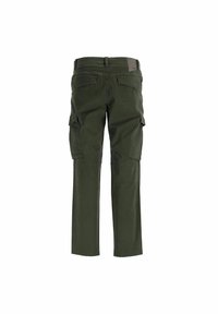 U-Power Pantalon Technique Horizon Dark Green – Jeans Cargo Élastique Confortable Homme