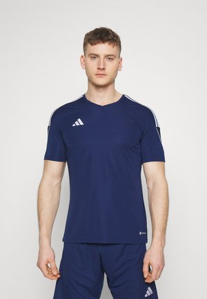 adidas Performance TIRO 23 LEAGUE - Print T-shirt - navy blue/white