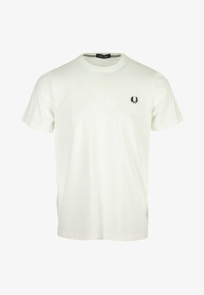 Fred Perry CREW NECK - T-shirt basic - snow white