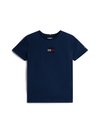 RHINE STONE FLAG - Osnovna majica kratkih rukava - dark night navy