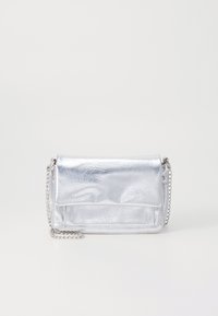ONLJEANNIE METALLIC - Schoudertas - silver-coloured
