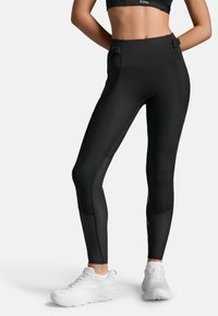 2XU - AERO HI-RISE COMP - Leggings - black-silver reflective Thumbnail Image 1