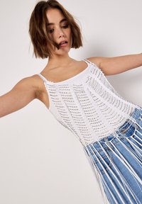 Apricot BEADED FRINGE  - Other accessories - white