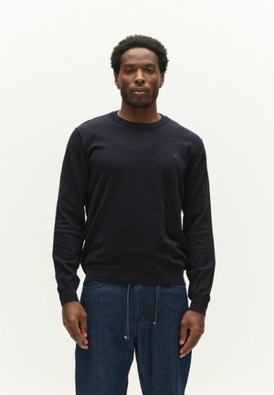 Gabba, GABFUMO ELEMENT SPY LS KNIT - Pullover - navy