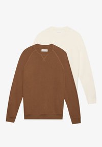 2 PACK - Sweatshirt - dachshund/egret