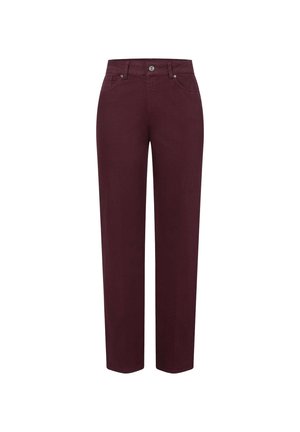 More & More, COLORED FIVE-POCKET - Jean droit - rot