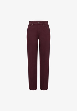More & More, COLORED FIVE-POCKET - Jean droit - rot