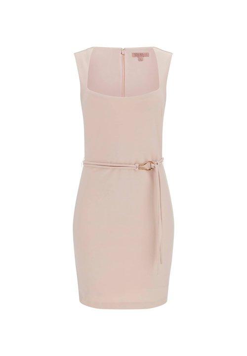 strapless open back dress 