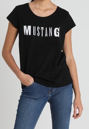 T-Shirt print - black