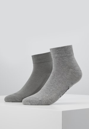 MID CUT 2 PACK - Socks - middle grey melange