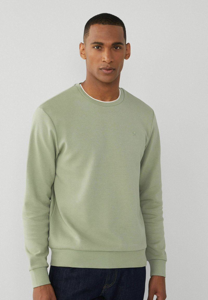Hackett London CREW - Pulover - seagrass green