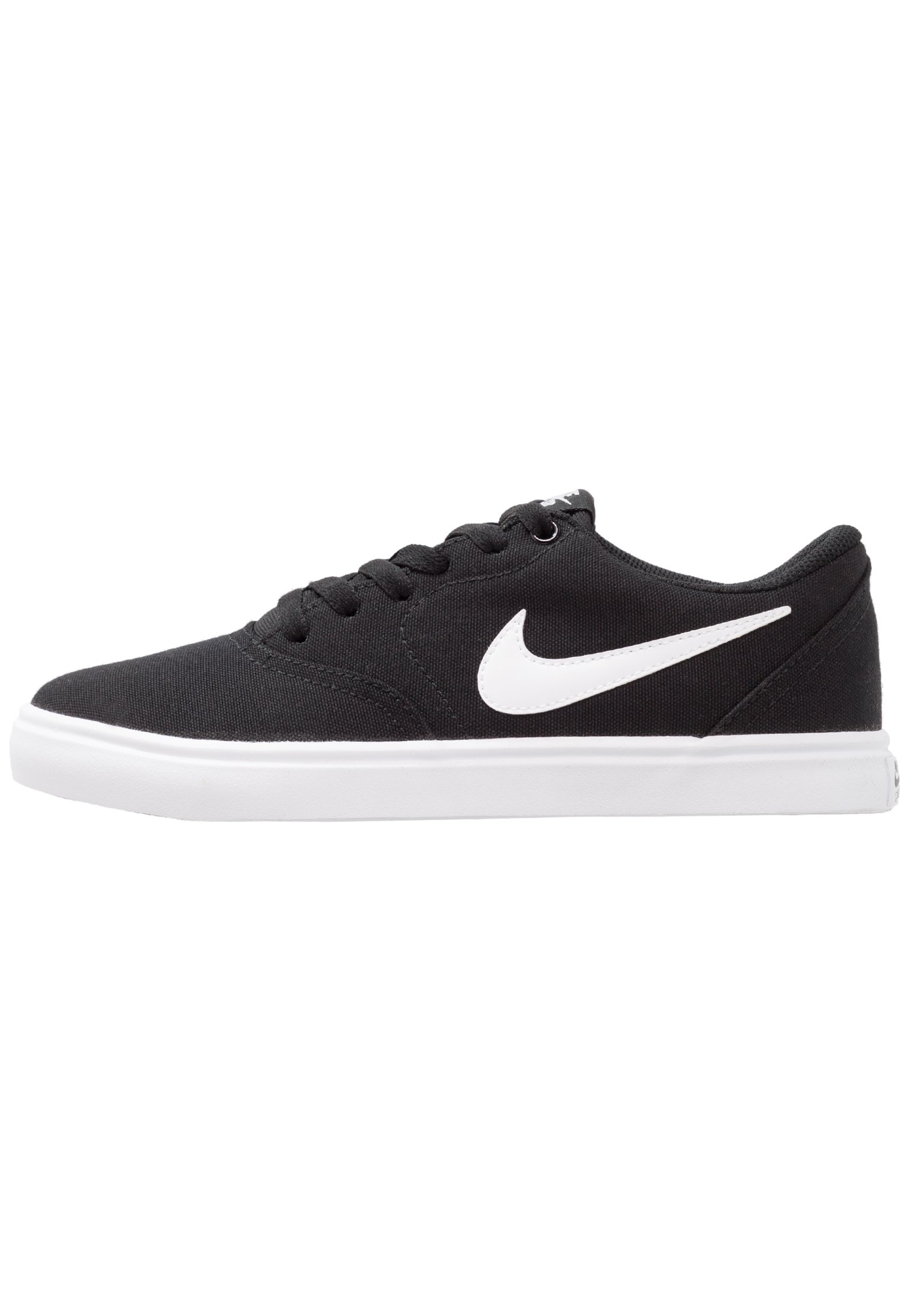 Nike SB CHECK SOLAR - Sneakers basse - black/white/pure platinum/nero -  Zalando.it