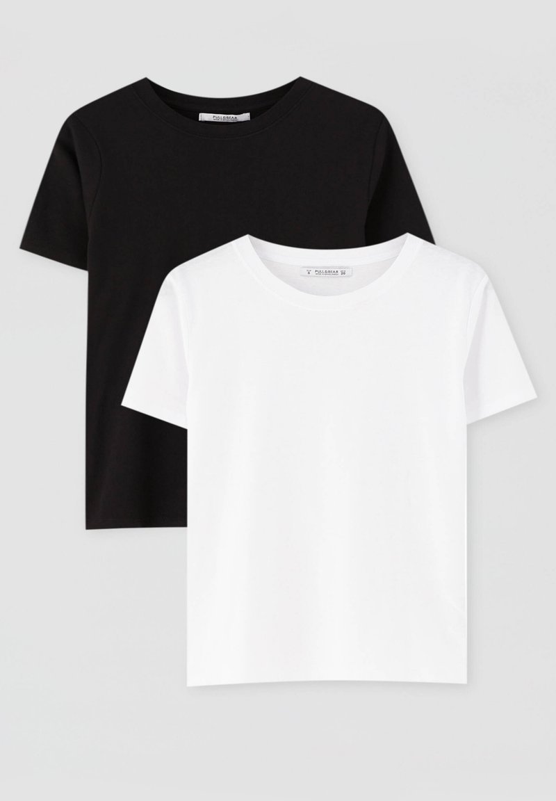 PULL&BEAR T-shirt basic wit PULL&BEAR T-shirt basic wit