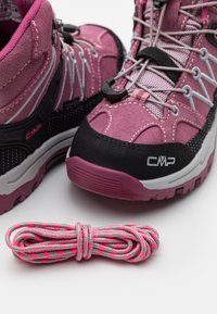 CMP KIDS RIGEL MID TREKKING SHOES WP UNISEX - Túracipők - fard/ghiaccio
