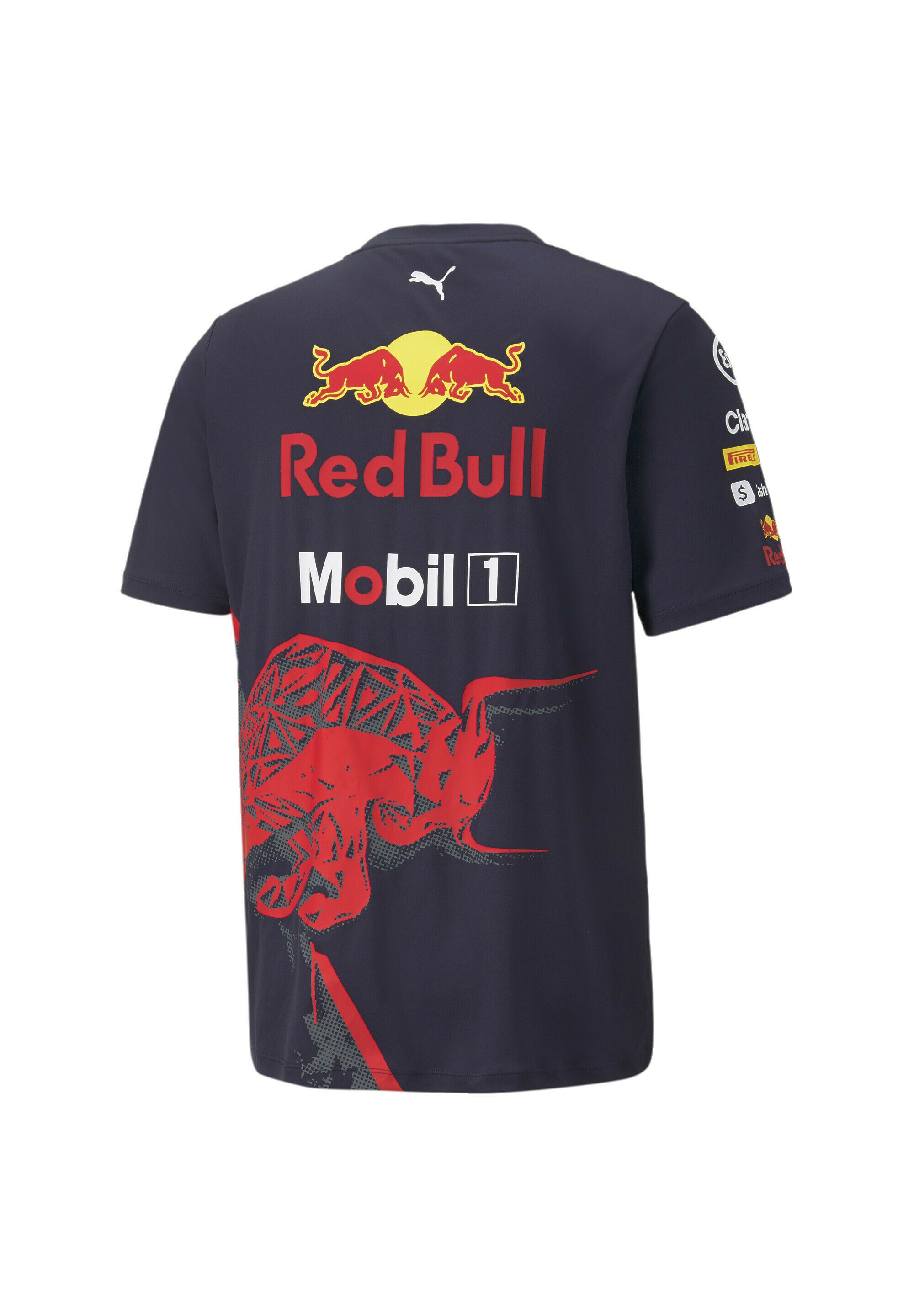 Puma RED BULL RACING TEAM - T-shirt print - night sky/blauw - Zalando.nl