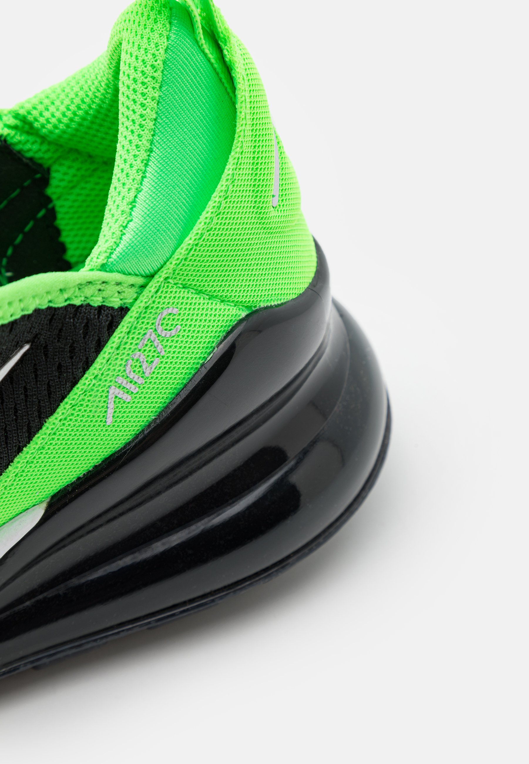 Nike Sportswear AIR MAX 270 - Sneakers laag - black/chrome/green  strike/white/zwart - Zalando.nl