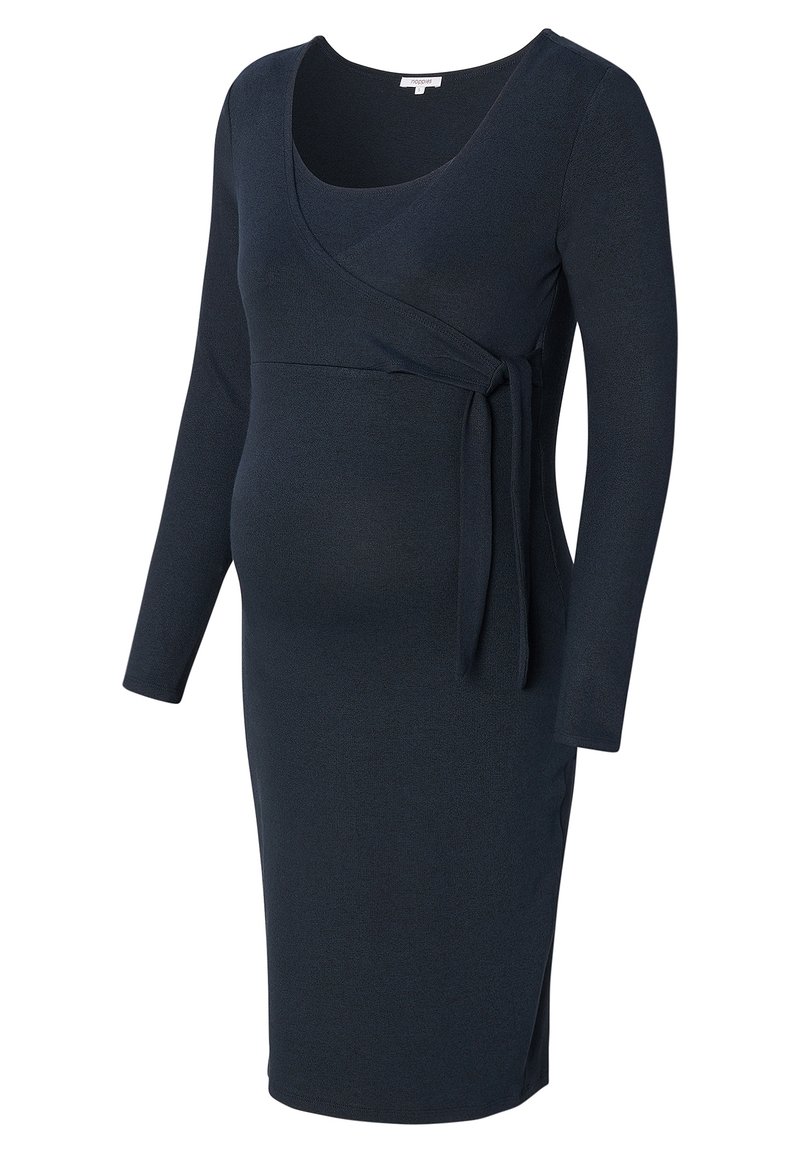 Noppies Gebreide jurk donkerblauw