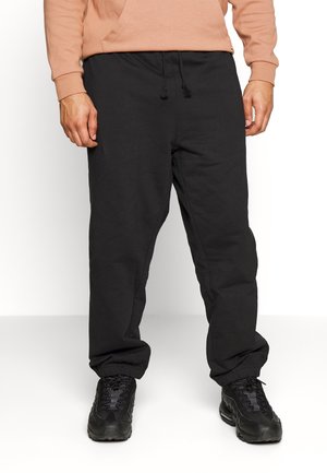 BIG RED TAB - Tracksuit bottoms - mineral black