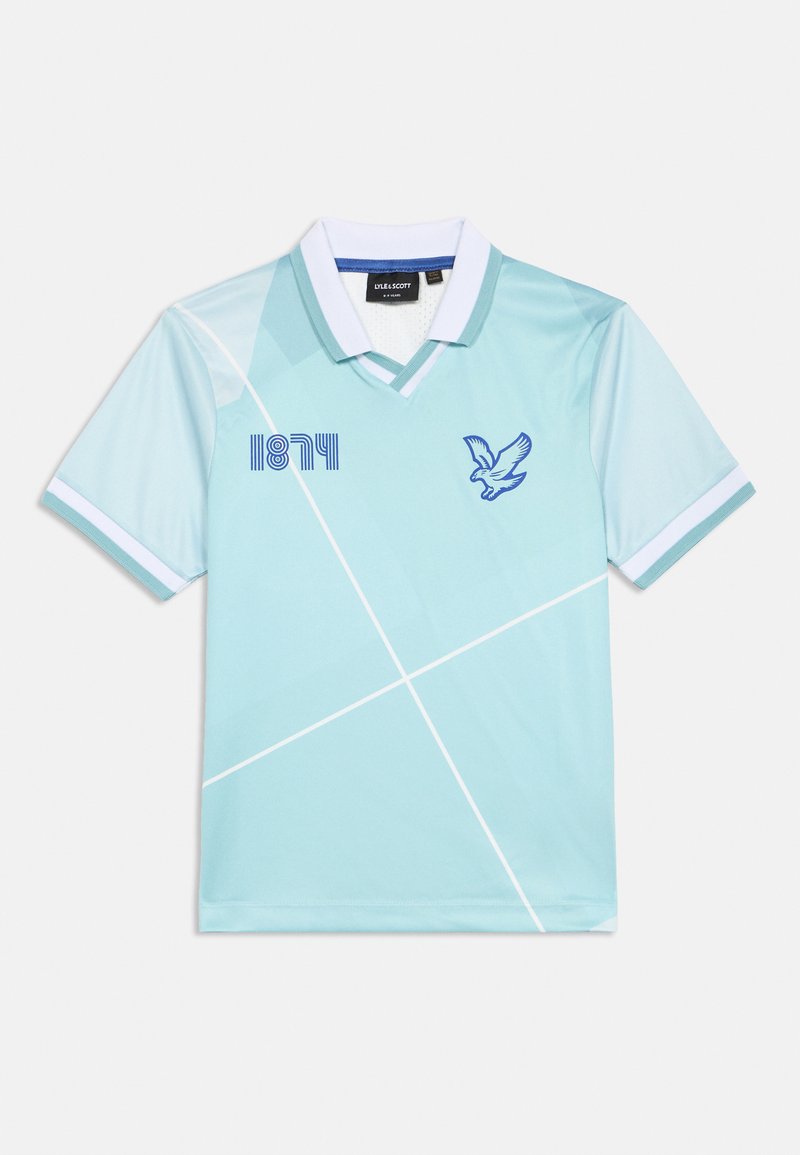 Lyle & Scott T-shirt print groen